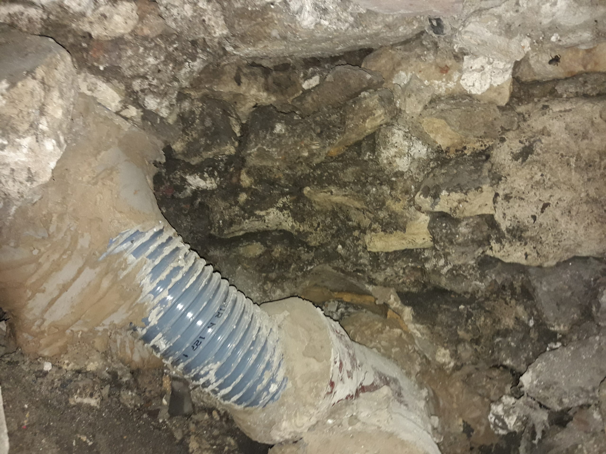 Canalisation provisoire
